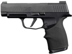 Hogue Handall Beavertail Rubber Grip Sleeve For Sig Sauer P365X & P365Xl, Black - 18710