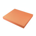 CLOVRIX?Cushioned Ab Roller Pad Thick Core Cushion HighDensity Exercise Balance Shock Absorbing for Workout, 50X40X6Cm Orange |