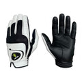 Hirzl Trust Control 2.0 Ladies Golf Gloves, All Weather Womens Golf Glove (White/Black)  Kangaroo Leather Palm  Cabretta Leather