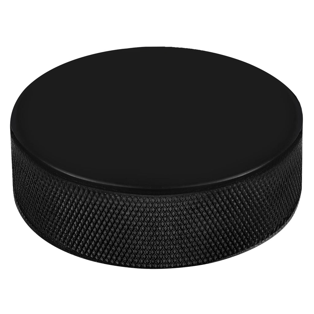 Faswin 18 Pack Ice Hockey Pucks With 3 Reusable Mesh Bag, Official Regulation, Diameter 3'', Thickness 1'', 6Oz, Black