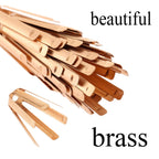 Pro Bamboo Kitchen 10Pcs Golf Club Accessories Assembly Tool Golf Shaft Adapter Shim Octopus Type Brass Golf Shaft Adapter Shims
