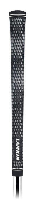 Lamkin Crossline Golf Grips, Swinging Grips, .60 Round, Black/White
