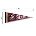 Rico Industries Ncaa Florida State Seminoles Exclusive 12'' X 30'' Felt Wall D  Cor Pennant - Great For Home/Bed Room/Man Cave D