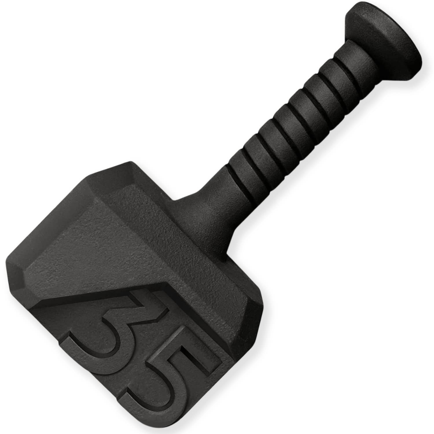 Yes4All Special Shape Hammer 35 lbs Kettlebell Anti Slip Handle Workout for Macebell Weights Exercises, Push up, Handle Grip Str