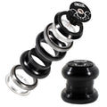 CNC 1-1/8  Bike Headset 34mm 44mm 41.8-52mm 44-55mm 44-56mm, Bicycle Headset Threadless Straight Tapered Tube Double Sealed Bear