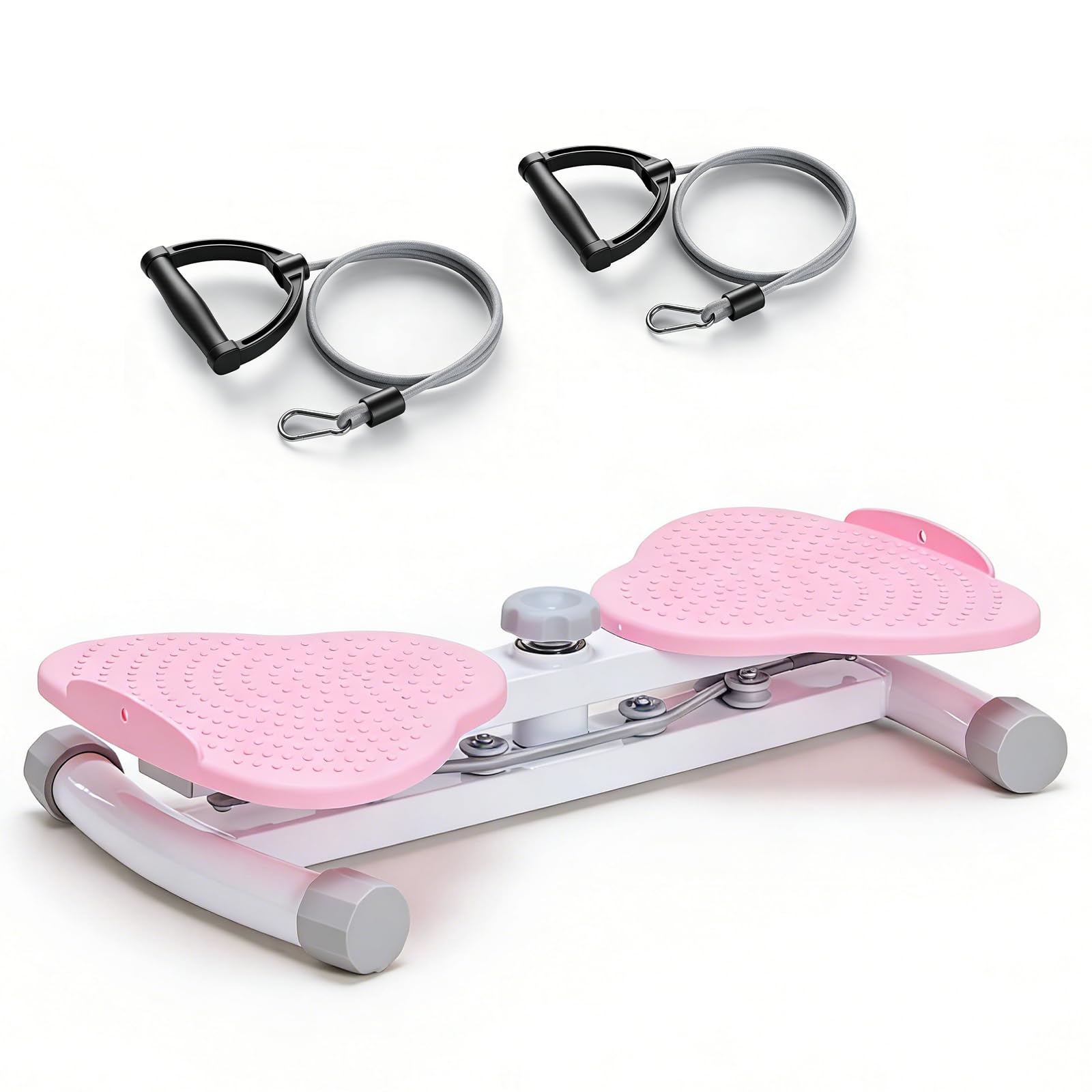 OLIXIS Waist Twister Machine Exercise, Ab Twister Board, 300 lbs Capacity, Noiseless Fitness Tool for Core & Belly Fat Workout, 