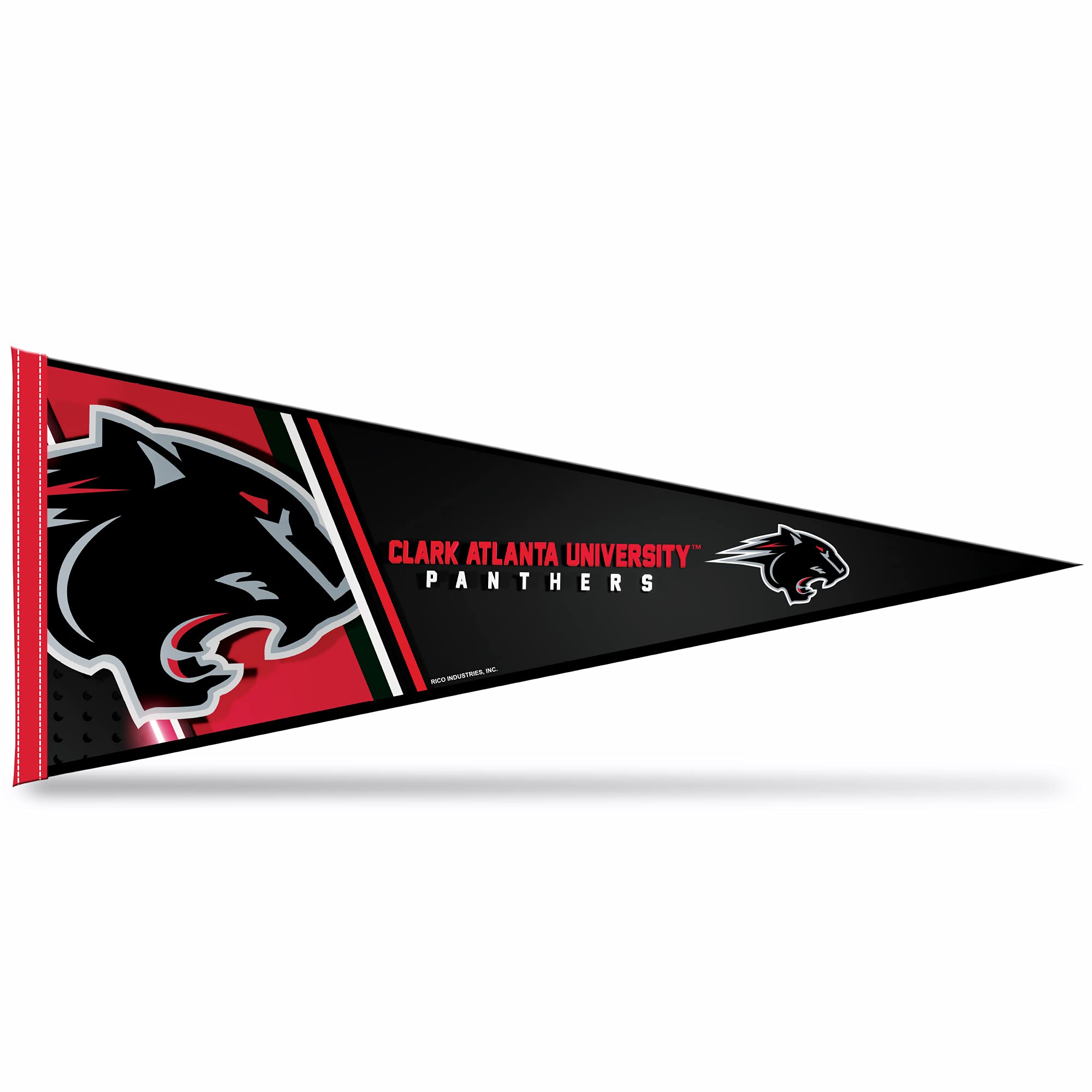 Rico Industries Ncaa Clark Atlanta University Panthers - Cau Primary 12'' X 30'' Felt Wall D  Cor Pennant - Great For Home/Bed R