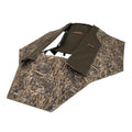 ALPS OutdoorZ Zero-Gravity Layout Blind - Advanced Hunting Blind in Realtree MAX-7, with Flared Fabric, Heavy-Duty Stakes, Padde