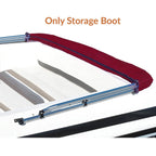 Savvycraft Bimini Top Storage Boot 54''-60'' Width Burgundy Color, Waterproof Uv Protection Bimini Top Replacement Boot, Fit Rou