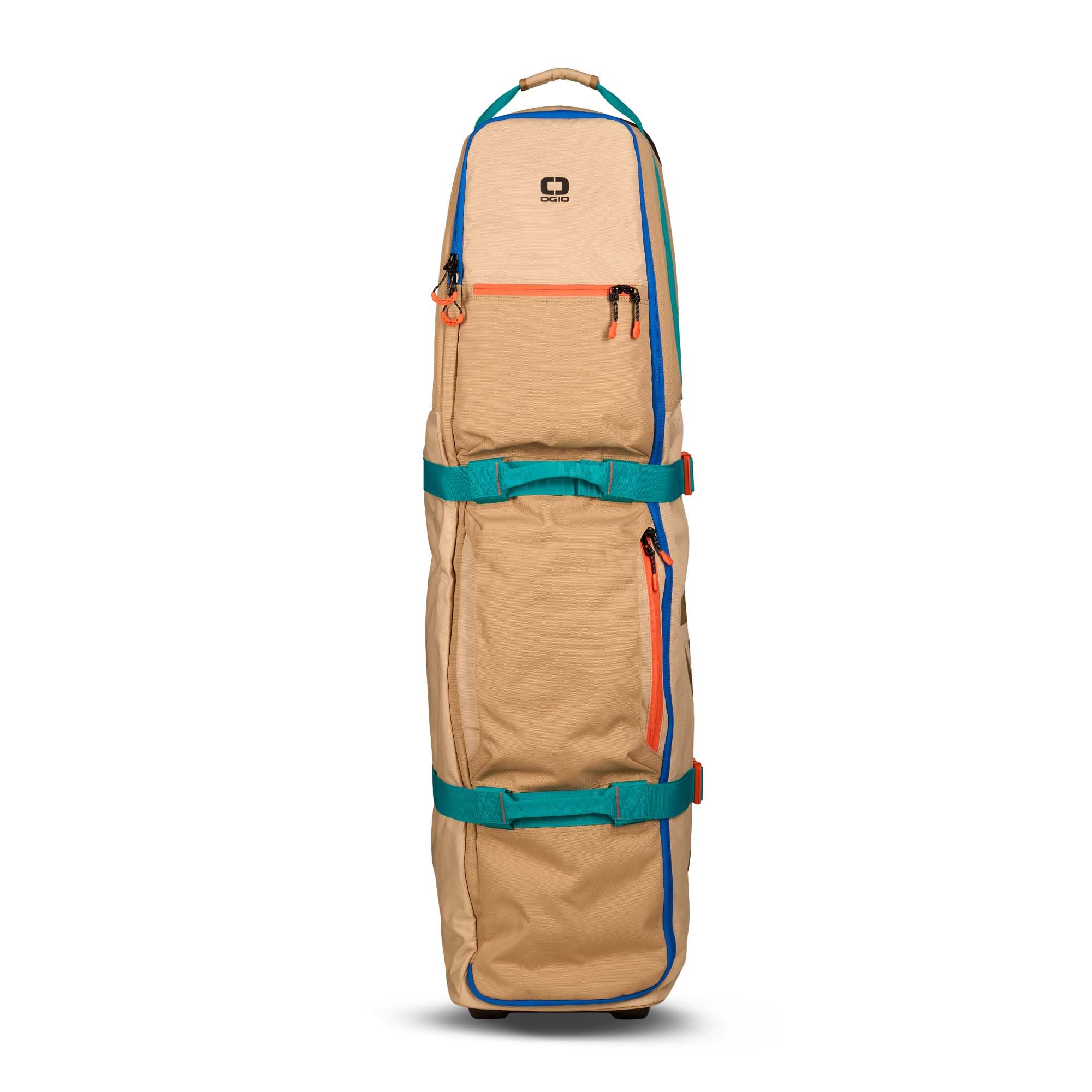 OGIO Golf Wheeled Travel Bag (for Golf Bag and Clubs), Mid, Mojave
