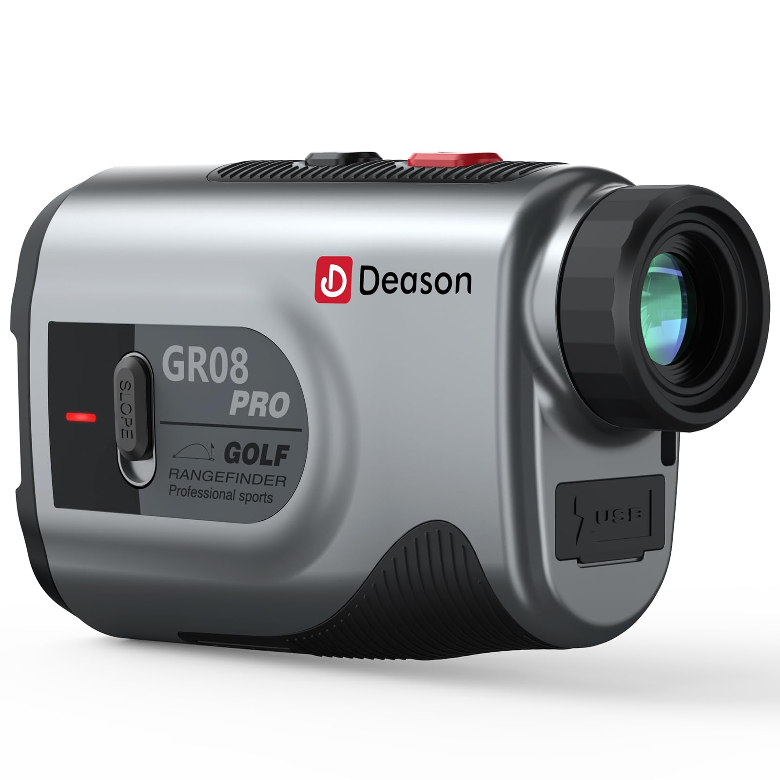 Deason Golf Rangefinder With Slope, 1,300 Yards Laser Range Finder Golf For Tournament, 6X Magnification, Flag Lock Vibration, C