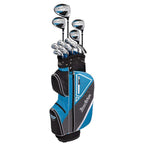 Tour Edge Bazooka 370 Complete Set-Rh-Senior-Graphite, Black/Blue, One Size (B6Srgu13.B)