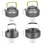 Docooler Camping Kettle - 1.2L Portable Ultra-Light Outdoor Hiking Camping Picnic Water Kettle, Teapot, Coffee Pot - Compact, Qu