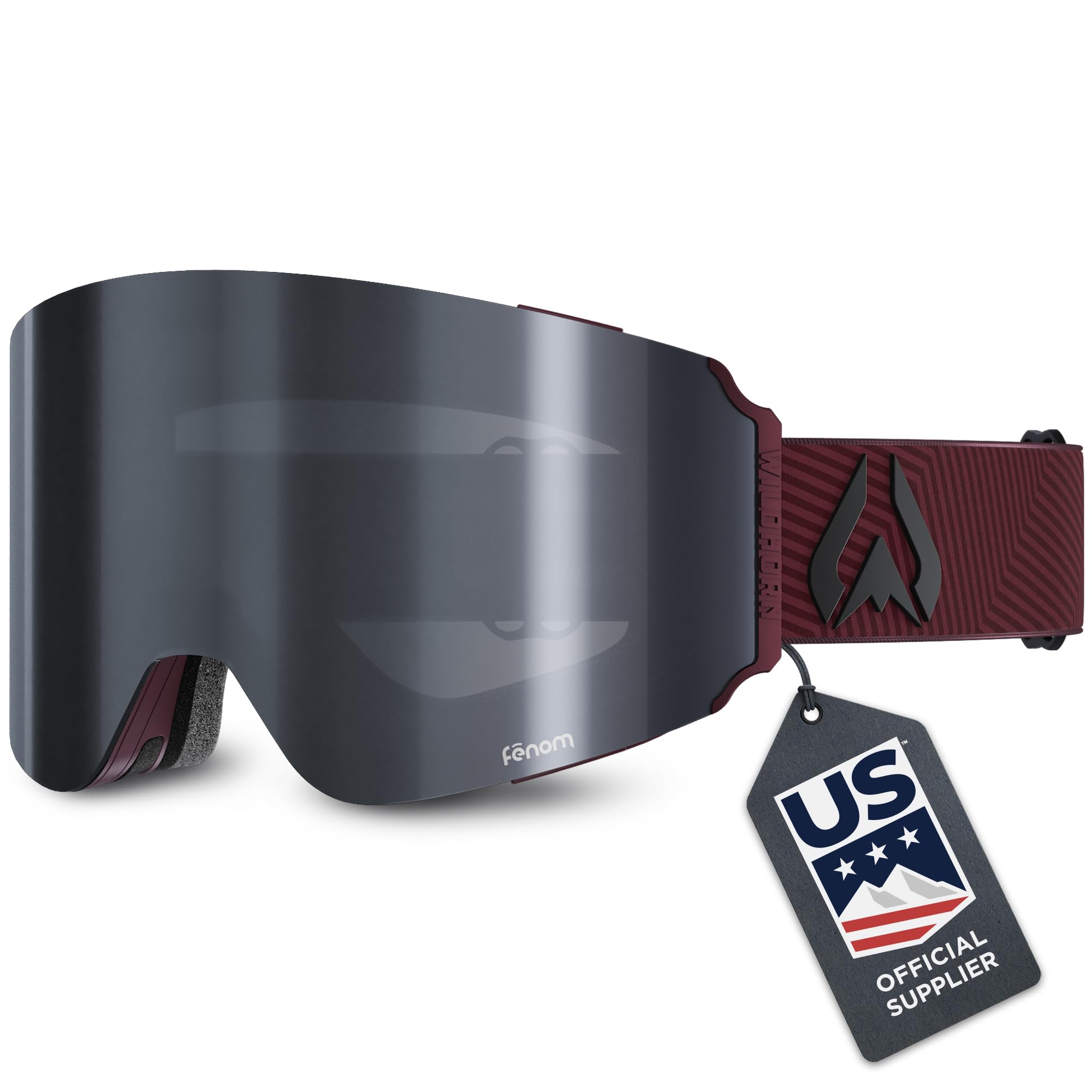 Wildhorn Maxfield Pro Ski Goggles -Us Ski Team Supplier- Snowboard Goggles Men, Women & Youth-Interchangeable Magnetic Lenses