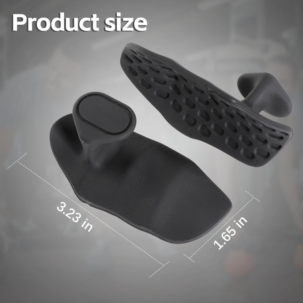 NiuMid Anti-Slip Workout Grips - Ergonomic Rubber Hand Protector Gloves for Weight Lifting, Pull-Ups, Gym Training and Exercise,