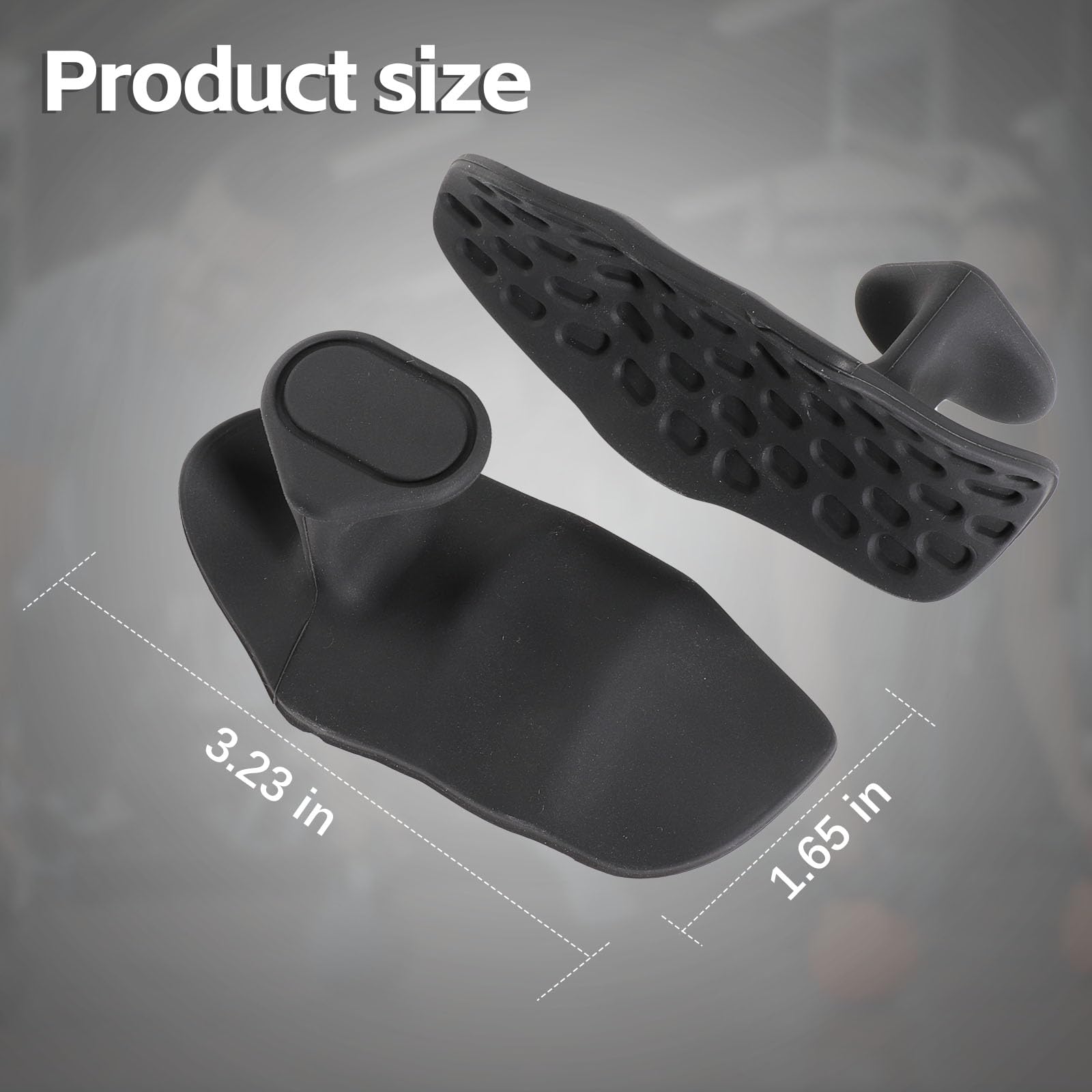 NiuMid Anti-Slip Workout Grips - Ergonomic Rubber Hand Protector Gloves for Weight Lifting, Pull-Ups, Gym Training and Exercise,