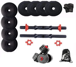 Bodyfit Dumbbell Set, (4Kg To 50Kg),One Pair Of Adjustable Dumbbell Rods, Weight Plates, Home,Gym Equipments, Exercise Sets N Gl