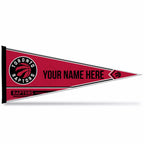 Rico Industries Nba Basketball Toronto Raptors Personalized - Custom 12'' X 30'' Soft Felt Pennant - Ez To Hang