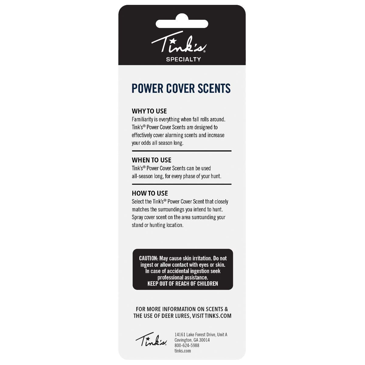 Tink'S Pine Power Cover Natural Odor Eliminator And Human Scent Blocker, Easy Application For Hunting Gear, Clothes, Or Boots, 4