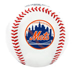 Rawlings | MLB Team Logo Baseball | New York Mets | Official | White