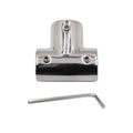 SHENGHUISS Boat Hand Rail Fitting Marine Grade 316 Stainless Steel Polished Pipe Connector with L Shape Hex Key 7/8 inch 90 Tee 