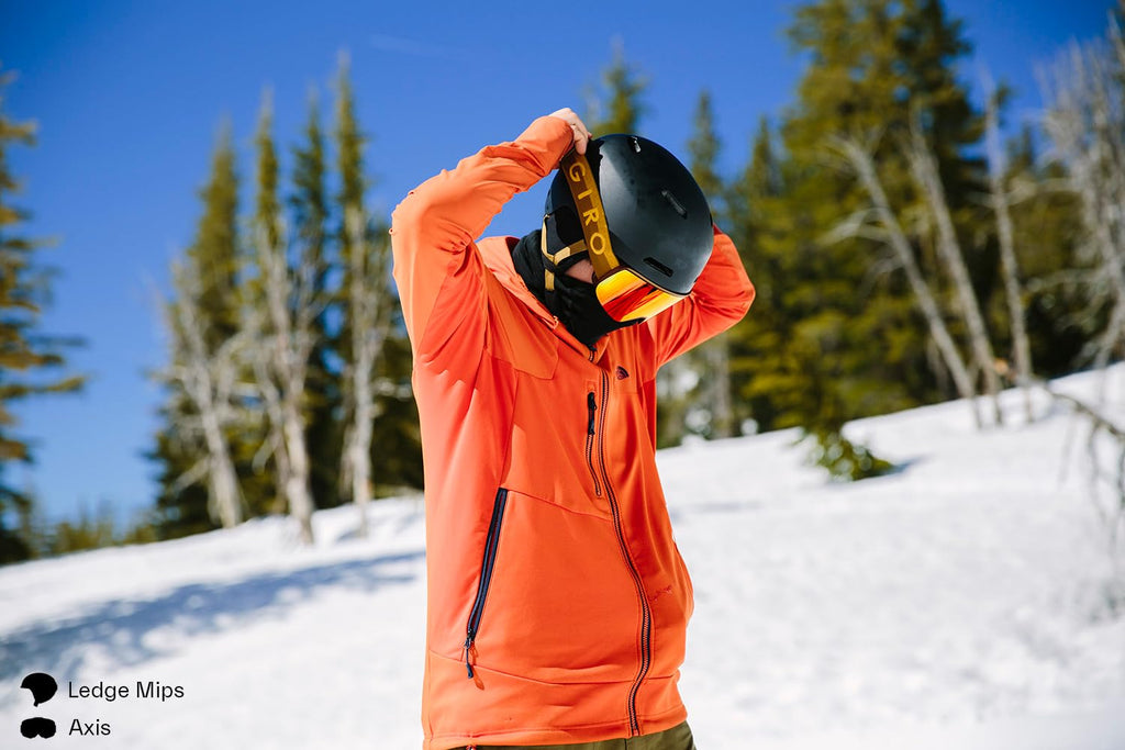 Giro Ledge Snow Helmet - Matte Stone - Size L (59-62.5cm)