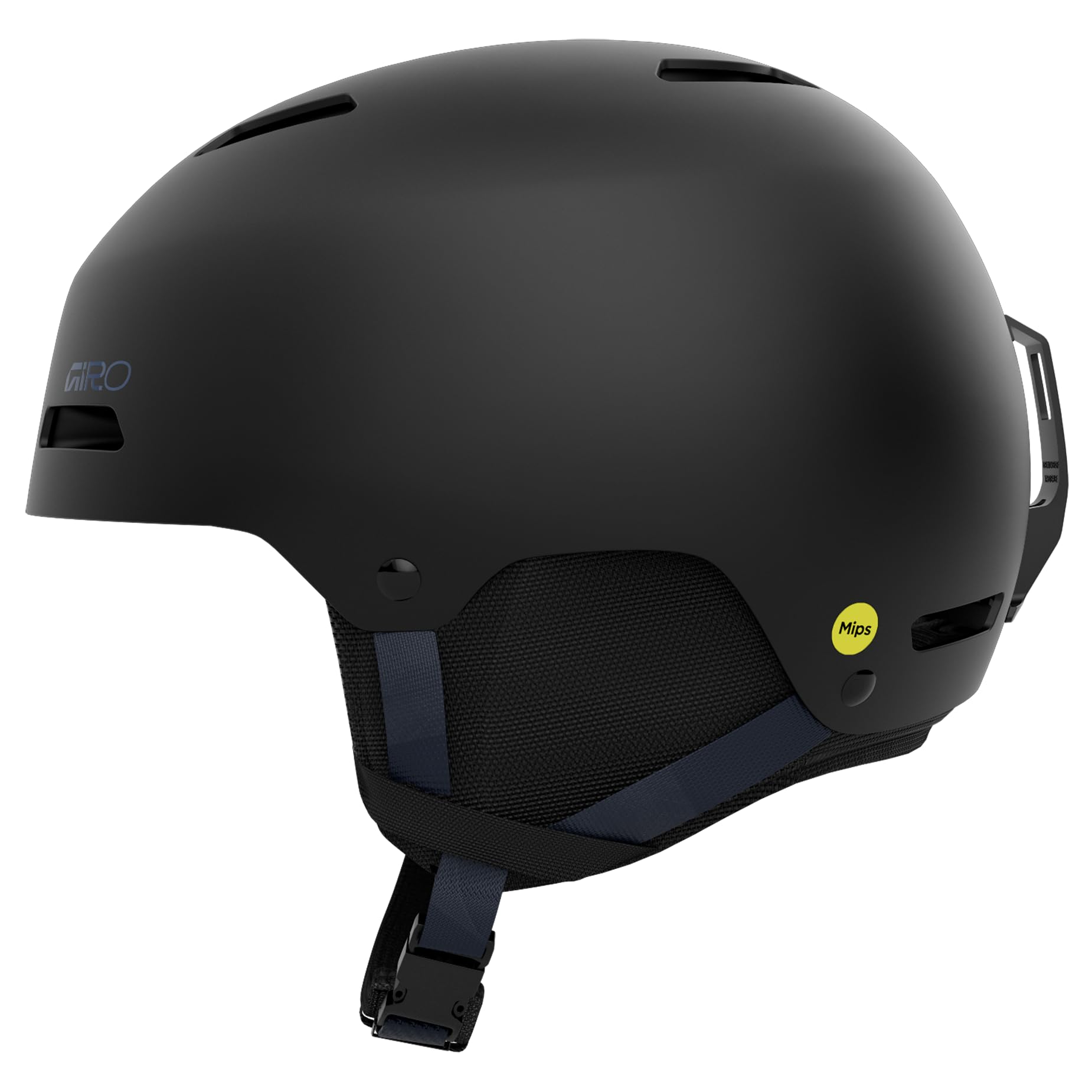 Giro Ledge FS MIPS Snow Helmet - Matte Black/Dark Indigo - Size L (59-62.5cm)