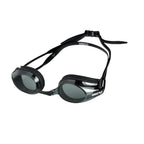 Arena Tracks Swim Goggles, Black  Smoke  Black, Non-Mirror Lens