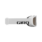 Giro Buster Kids Ski Goggles - Snowboard Goggles For Youth, Boys & Girls - White Wordmark Strap With Amber Rose Lens