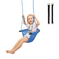 RedSwing Swing Seat for Kids, Hand-Knitting Toddler Swings with Adjustable Ropes, Heavy Duty Rope Play Secure Children Swing Set