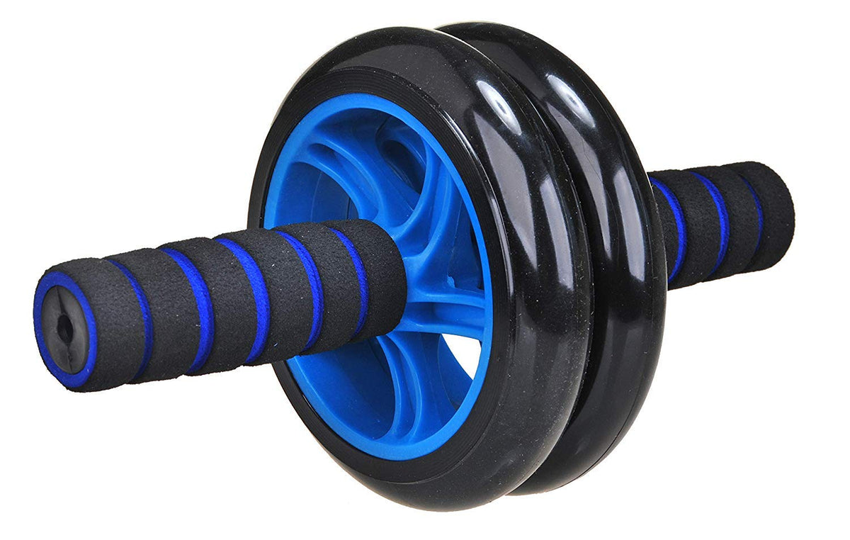 LAFILLETTE Ab Roller Exerciser with Knee Mat (Blue)