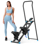 MERACH Stair Stepper for Home Gym Exercise, New Version Vertical Climber Machine for Full-Body Workout, Compact Folding Cardio E