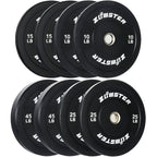 Bumper Plate Olympic Weight Plate Bumper Weight Plate With Steel Insert Strength Training Weight Lifting Plate-190Lb