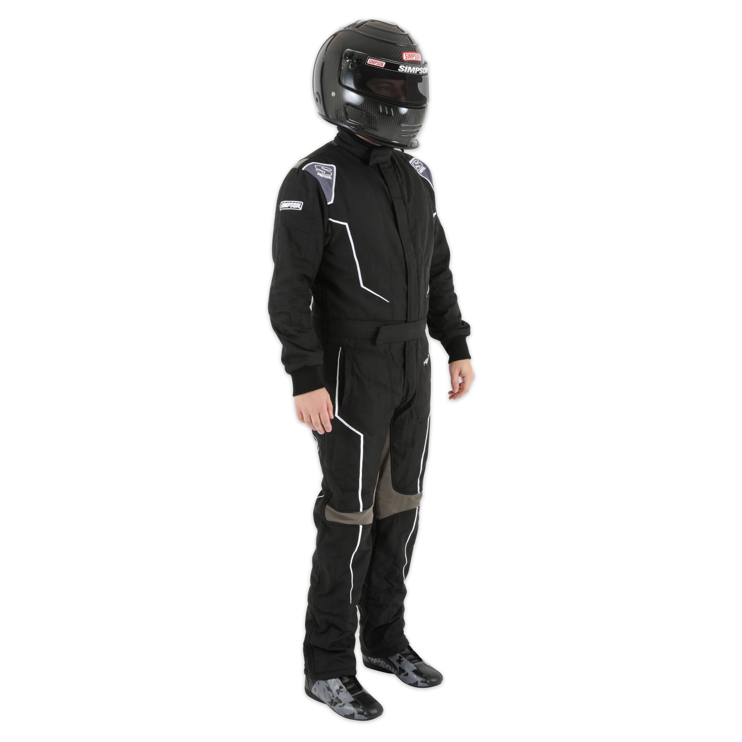 SIMPSON HX02321 Helix Standard Suit (Large Black/Gray)