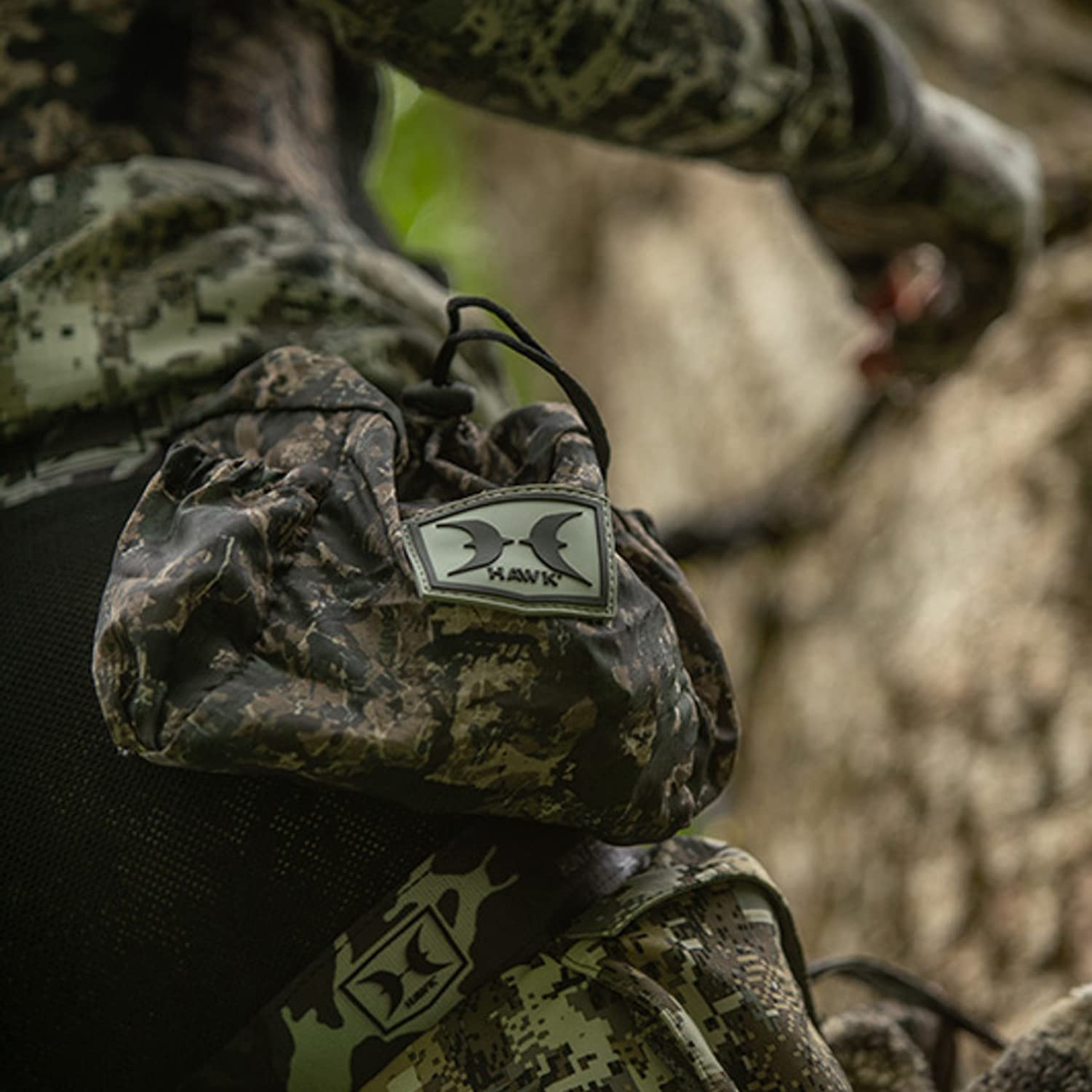 Hawk Helium Hammock Lightweight Packable Comfortable Camo Hunting Tree Saddle With Removable Padded Seat