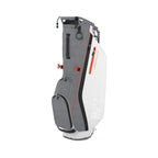 Callaway Golf Hyperlite Zero Golf Bag (Hyperlite Zero, No Logo, Charcoal Hounds/White/Orange)