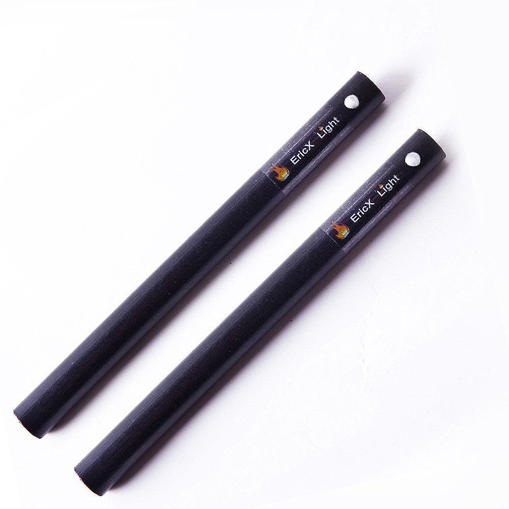 Ericx Light 2 Pcs 1/2 Inch X 6 Inch Ferrocerium Rod Flint Fire Starter, Super Thick Rod Provide You A Decent Shower Of Sparks, D