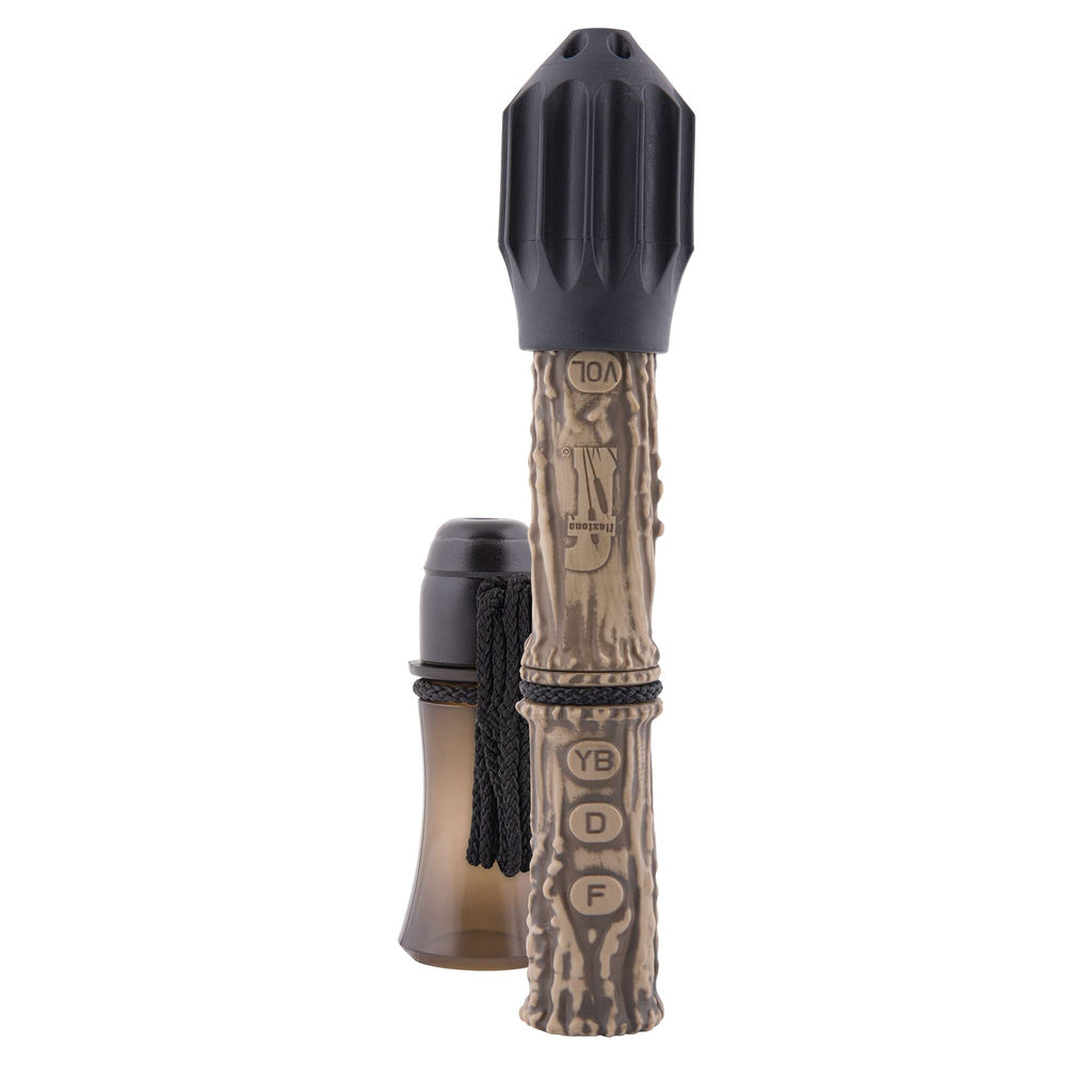 Flextone Outdoor Hunting Versatile Realistic Sounds Compact Volume Control Buck Rage Plus Deer Game Call, One Size, Earthtone