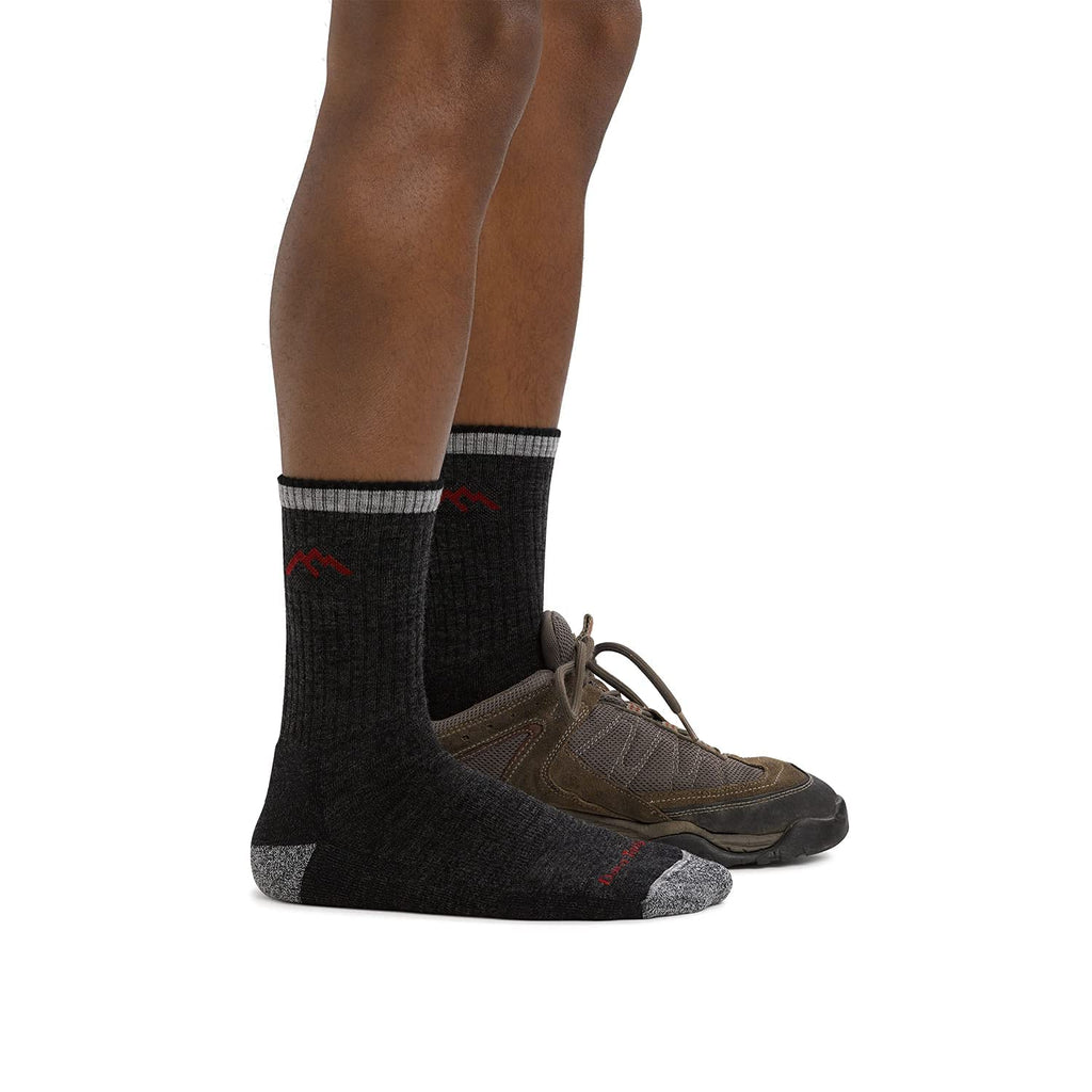 Darn Tough Vermont Micro Crew Sock Cushion 1466 Athletic Socks,Olive,XL