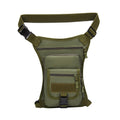 Lyla Waist Bag Craft Thigh Pack Waterproof Costume Cycling Decor Sport Fanny Pack Solid Green