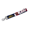 Rico Industries Nba Basketball Denver Nuggets Wrist Lanyard Key Chain, Cute Wristlet Strap Keychain Holder For Women Men Car Key