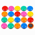 MeeTo Colourful Magnet Buttons for Fridge/Magnetic Whiteboard/Stick Notes, Photos, Charts and More  Multicolor (10)