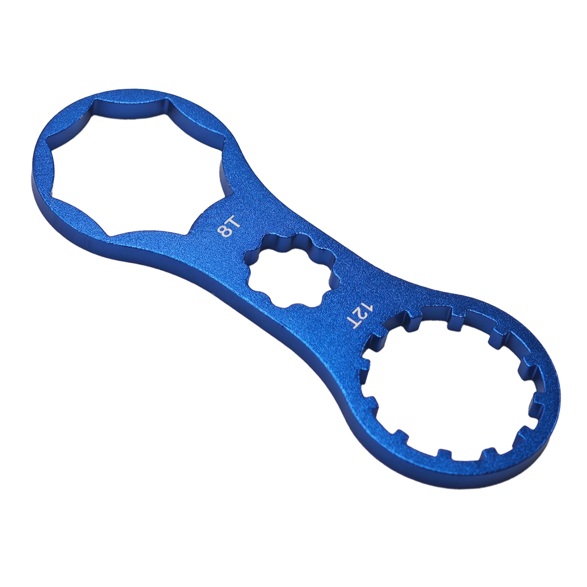bociloy Blue Fork Cap Wrench Tool for Suntour XCM XCR XCT RST Suspension, MTB Mountain Bike Front Fork Spanner, Professional Rem