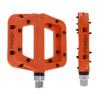 Fooker Mtb Pedals Mountain Bike Pedals 3 Bearing Non-Slip Lightweight Nylon Fiber Bicycle Platform Pedals For Bmx Mtb 9/16''