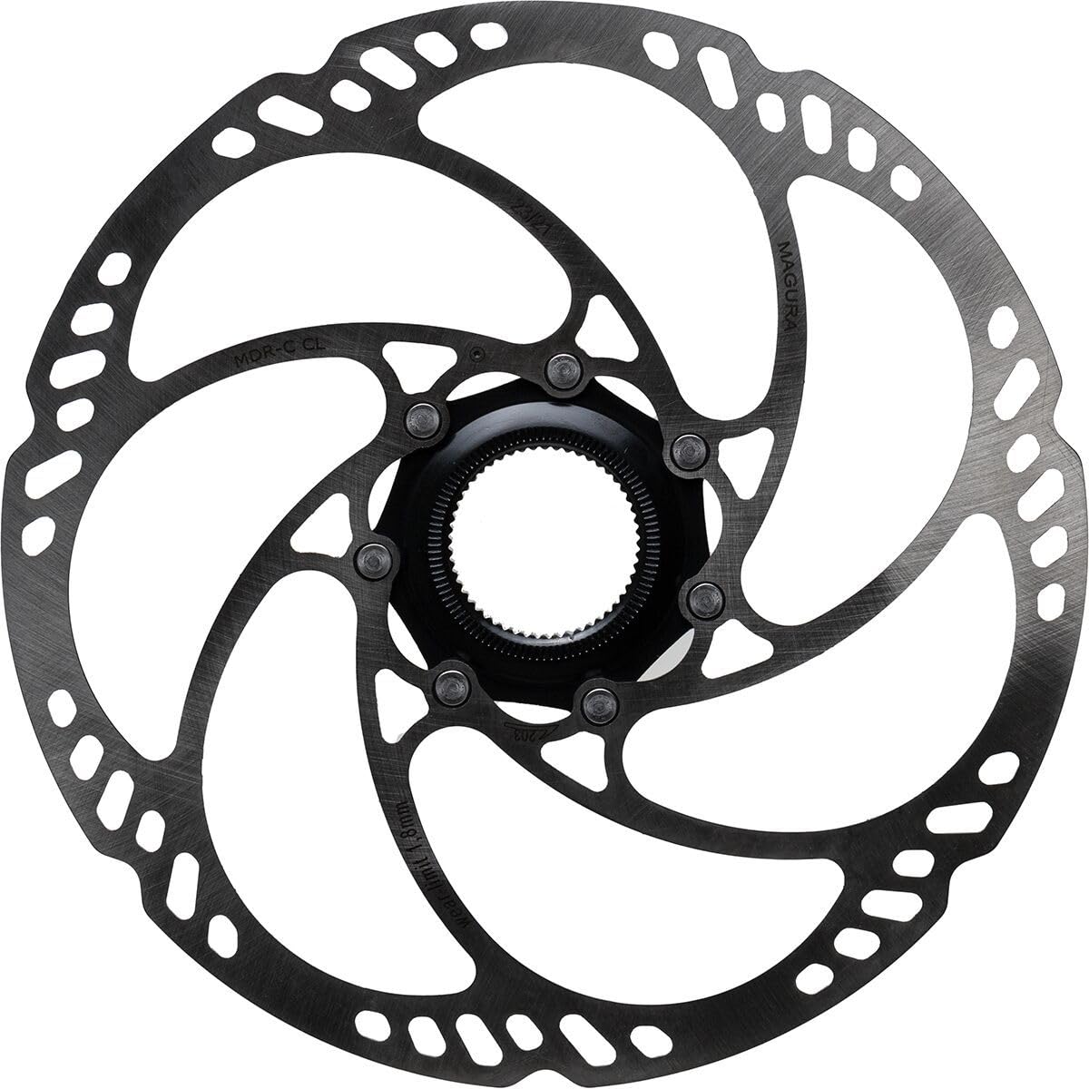 Magura Usa Mdr-C Cl Disc Brake Rotor Black/Silver, 203Mm