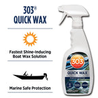 303 Products Marine Quick W- Easy Spray On W- 90 Days Of Protection - Provides A Slick, Protective, Glossy Shine - Use On Wet /