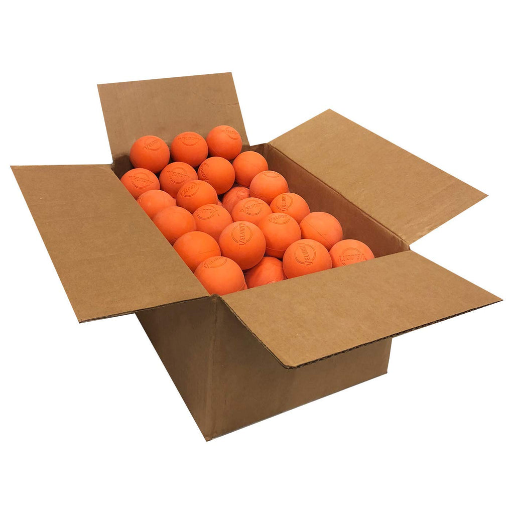 Velocity Lacrosse Balls - 60 Packs - Official Nfhs And College Approved Size - Orange
