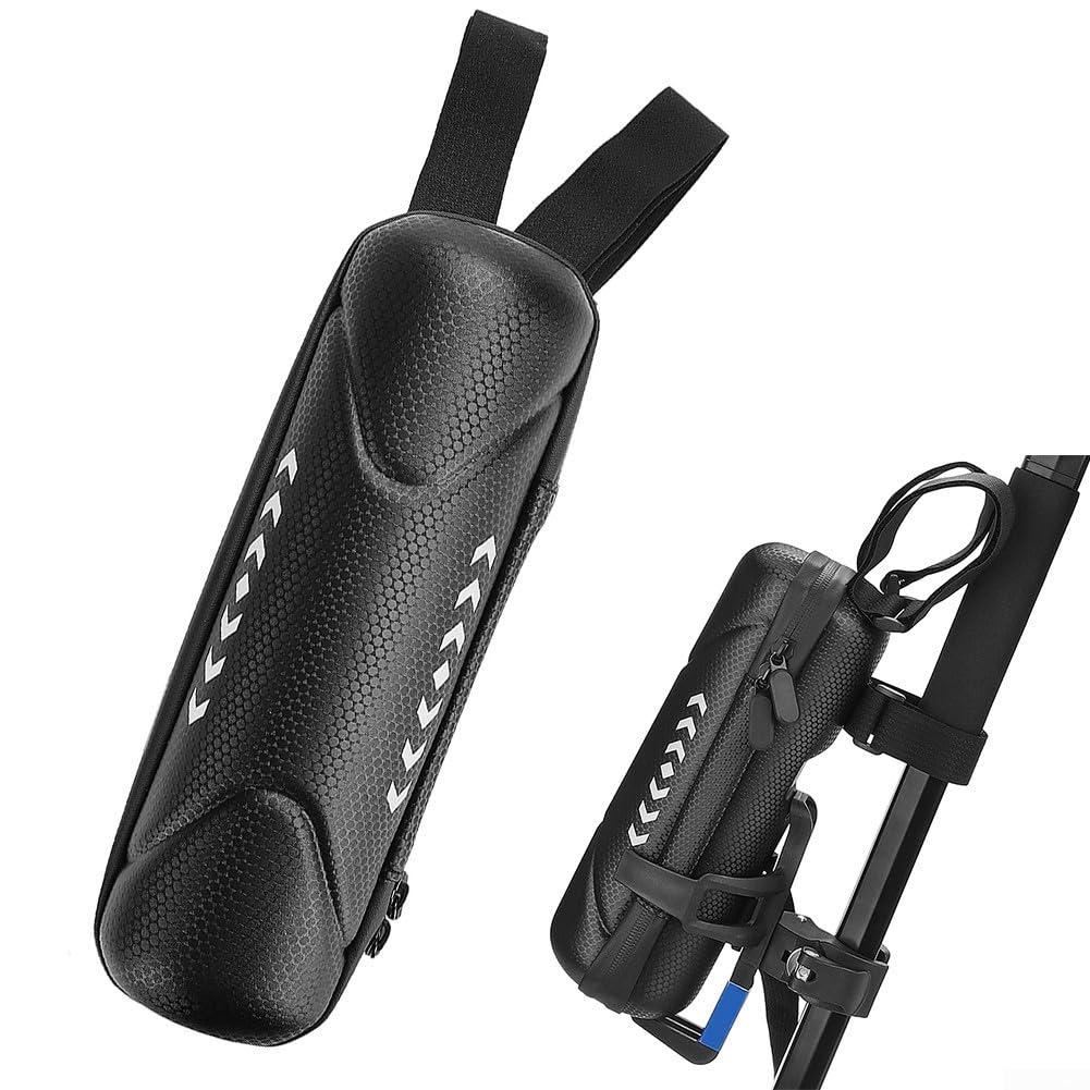 HOgardenME 1L Electric Scooter Handlebar Bag, Lightweight and EVA Scooter Front Bag Bike Handlebar Storage Bag