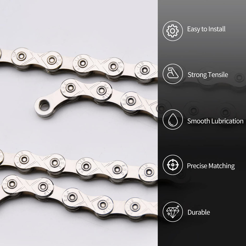 Bike Chain Kit, 11 Speed Multi-Function Bike Mechanic Repair Kit, Chain Breaker And Bike Link Plier With Hook And 6 Pairs Bicycl