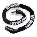 Ndakter Bike Chain Lock, 5-Digit Combination Anti-Theft Bicycle Lock, 3.2Feet Long Security Resettable Bike Locks Heavy Duty For